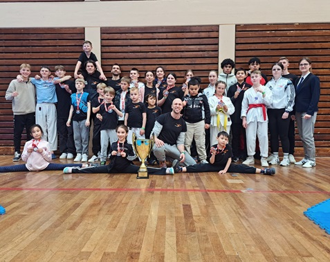 Bild: SPORTING Taekwondo erkämpft zum 9. Mal einen Team-Pokal in Hessen