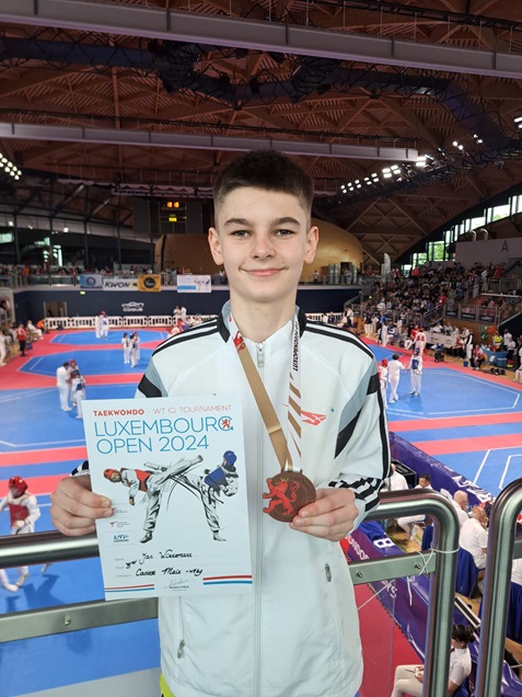 Bild: Medaille in Luxemburg – Jan Wiedemann holt Bronze bei Olympischem Weltranglistenturnier